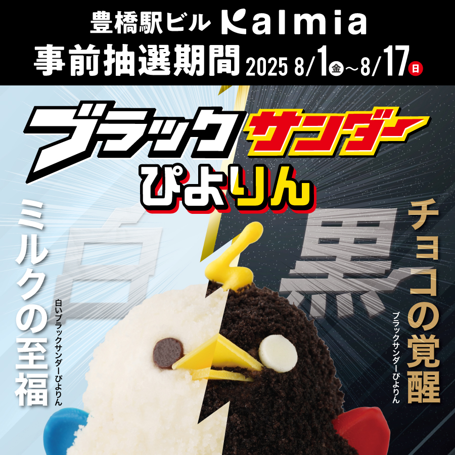 ～白黒⚡ブラックサンダーぴよりん～　